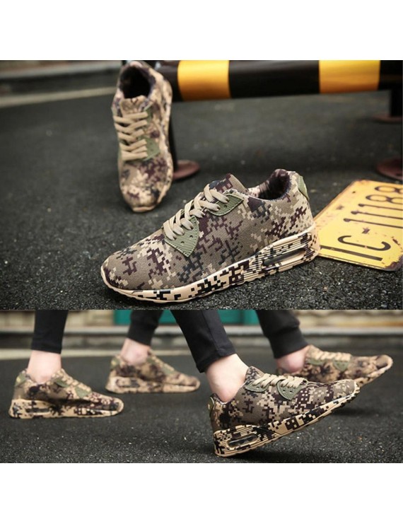 Fashion Camouflage Lovers Shoes Unisex Casual Shoes Breathable Sports Shoes