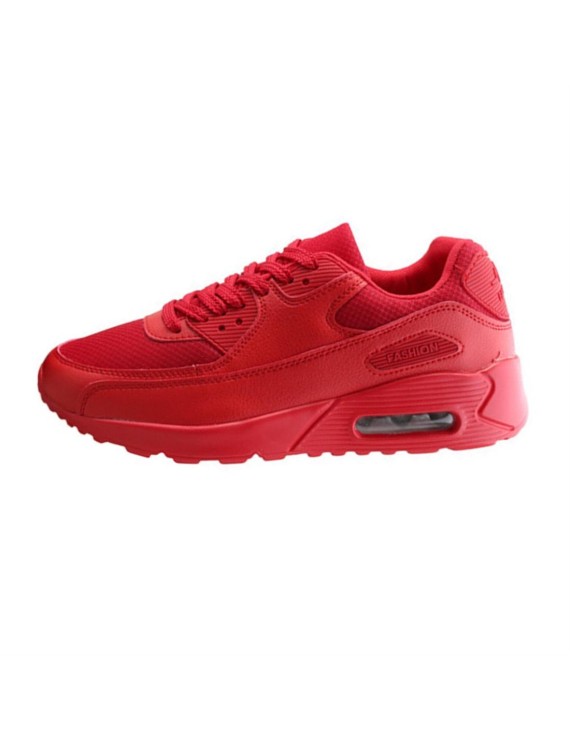 Lovers' Air Cushion Design Thickening Bottom Running Shoes for Men Women 8901