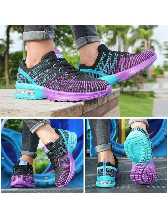 Sport Running Shoes Woman Breathable Comfortable Lace Up Outdoor Sneakers