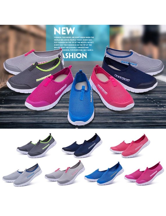 Casual Couple Lover Shoes Lightweight Slip-on Loafers Flat Sole Running Shoes