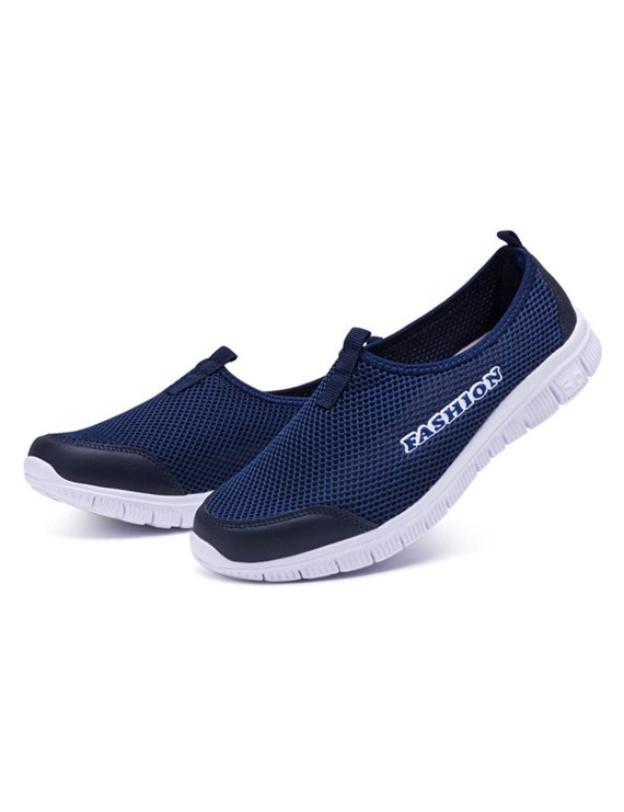 Casual Couple Lover Shoes Lightweight Slip-on Loafers Flat Sole Running Shoes