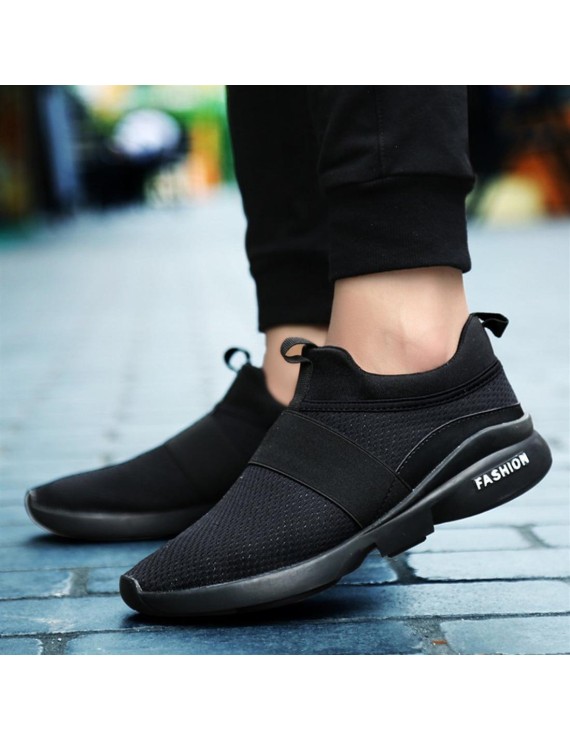 Ultra Light Breathable Mesh Men Sneakers Anti-skid Sole Casual Sports Shoes