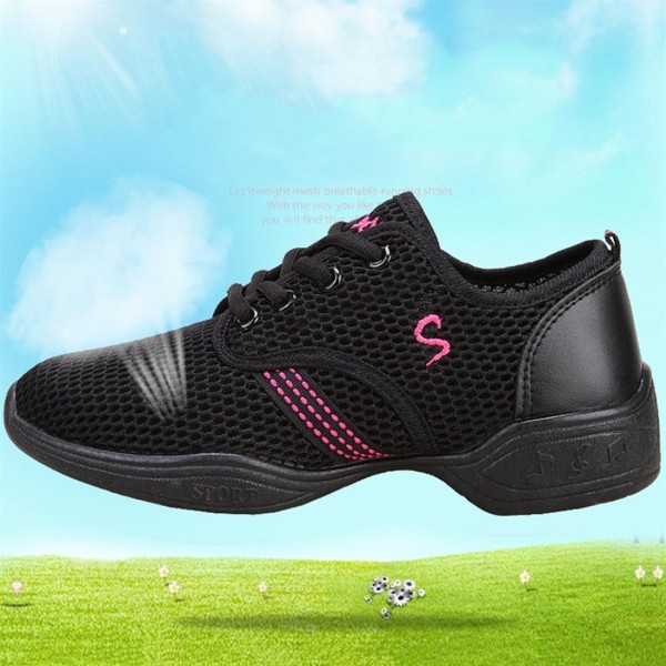 Female Dance Sneakers Soft Mesh Shoes Woman Jazz Ballroom Practicing Shoes