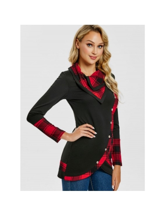 Long Sleeve Asymmetrical T-shirt