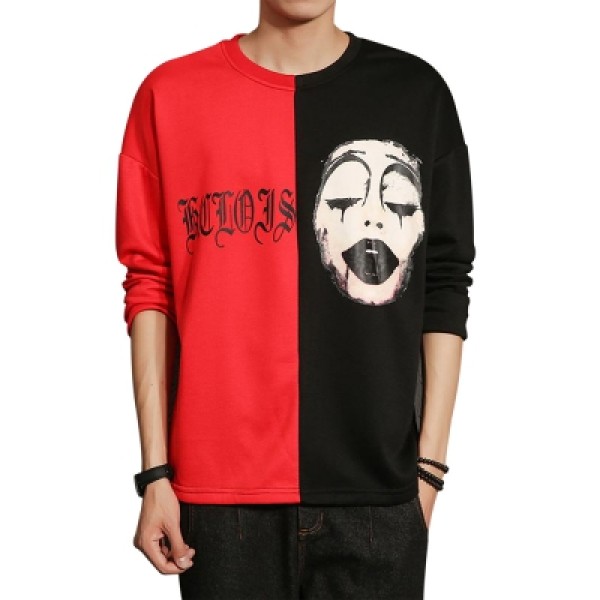 Crew Neck Long Sleeve T-shirt