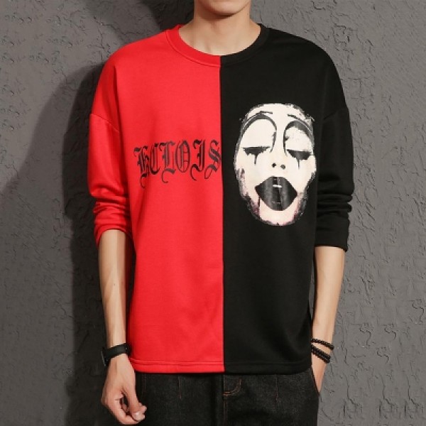 Crew Neck Long Sleeve T-shirt