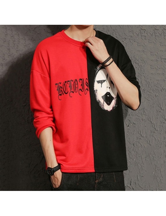 Crew Neck Long Sleeve T-shirt